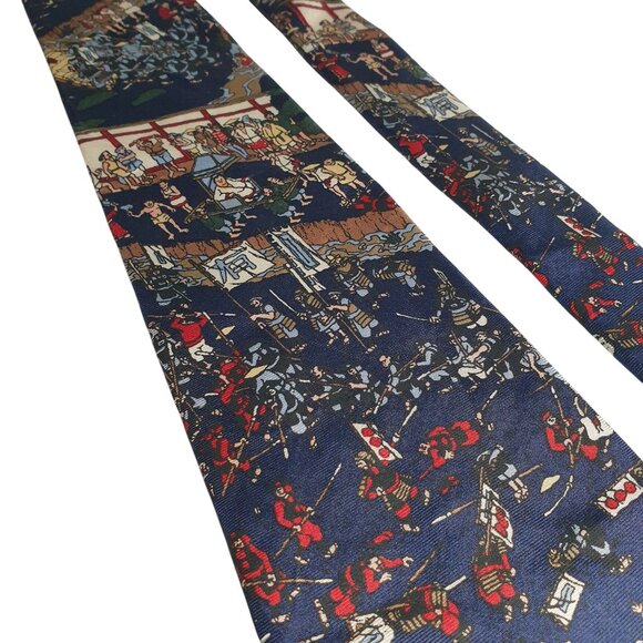 Wheres Waldo Tie Schreter 1992 Medieval Battle Silk Novelty Menswear Dad Gift - Picture 2 of 7